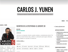 Tablet Screenshot of carlosyunen.com